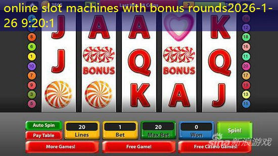 online slot machines with bonus rounds