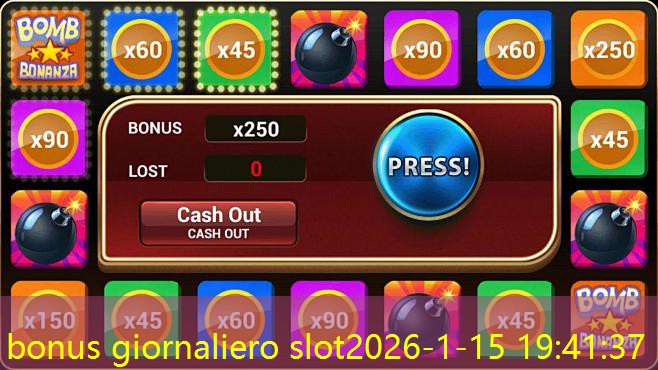 bonus giornaliero slot