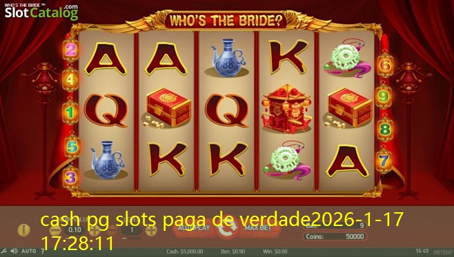 cash pg slots paga de verdade